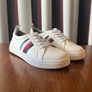 Tommy Hilfiger Rae Sparkle Basic Shoes Sneakers new Youth Boys or Girls Size 5